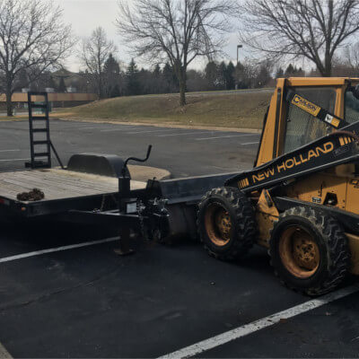 Bobcat for the heavy snows